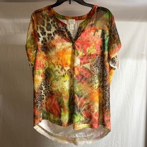 Chico’s top, size 2 equivalent to large